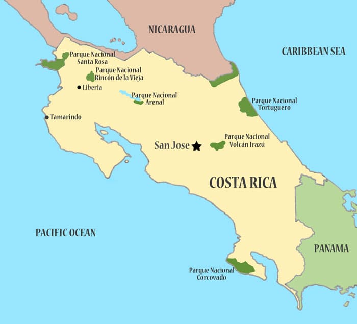 Costa Rica (Arenal, Monteverde, Pacific Coast)