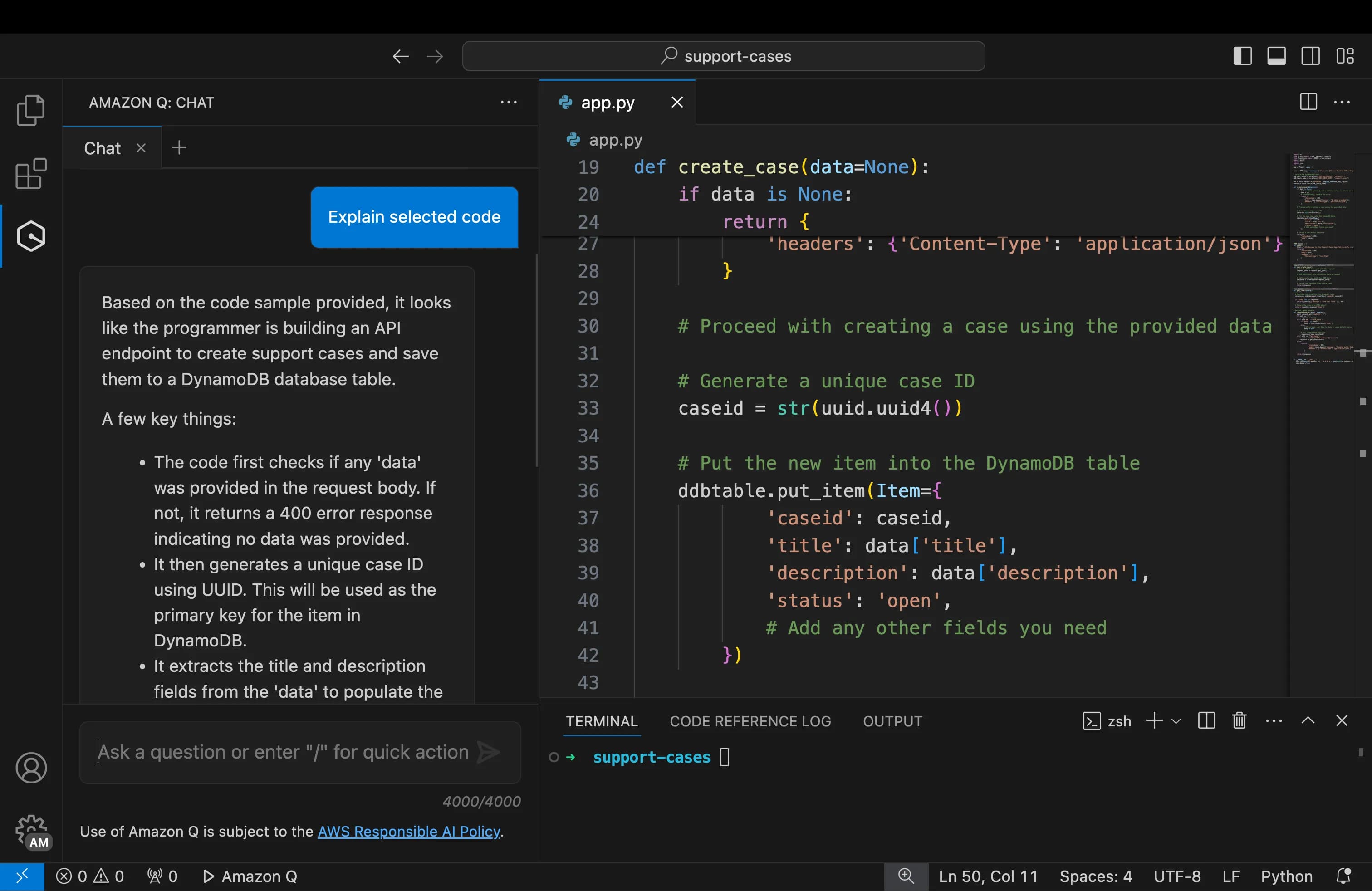 Amazon Q Developer (IDE integrations)