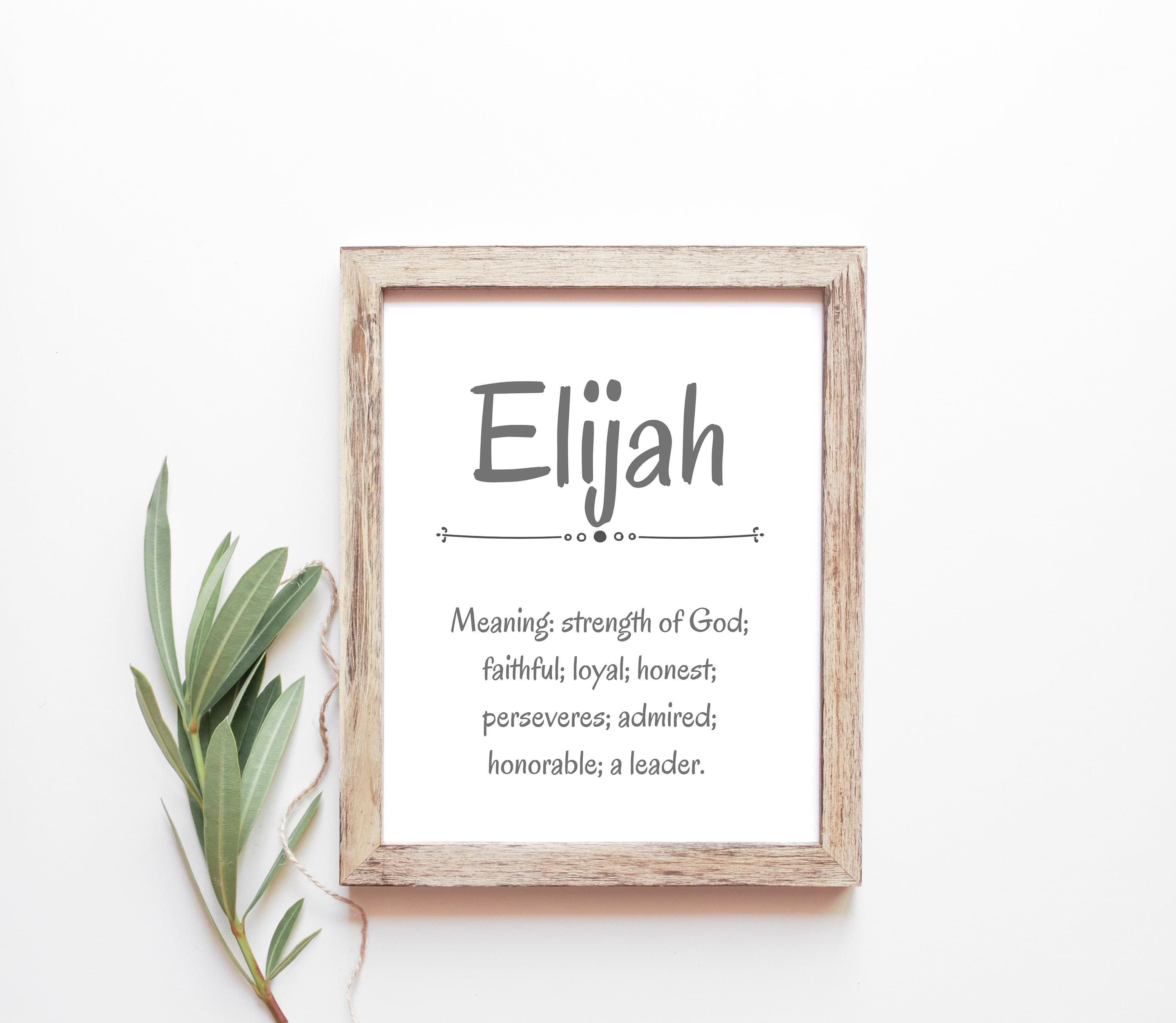 Elijah