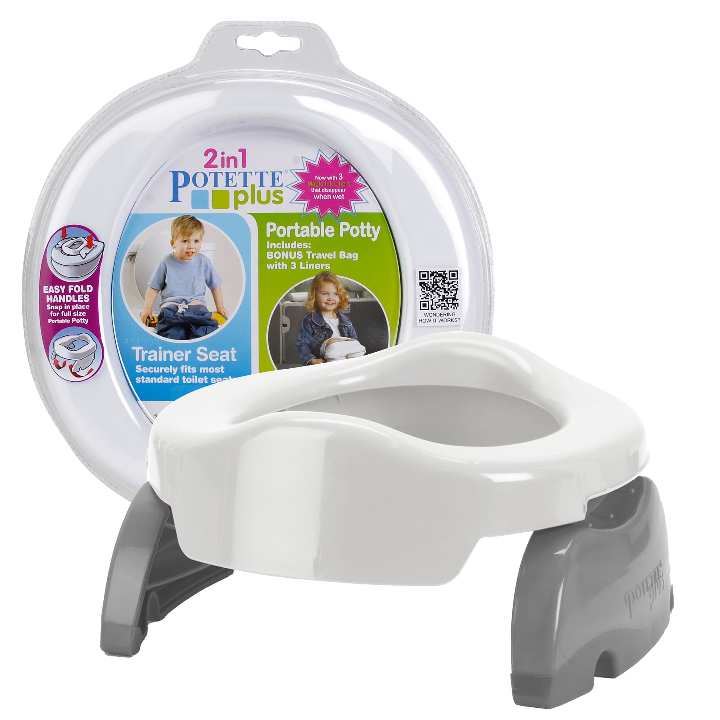 Potette Plus 2-in-1 Travel Potty