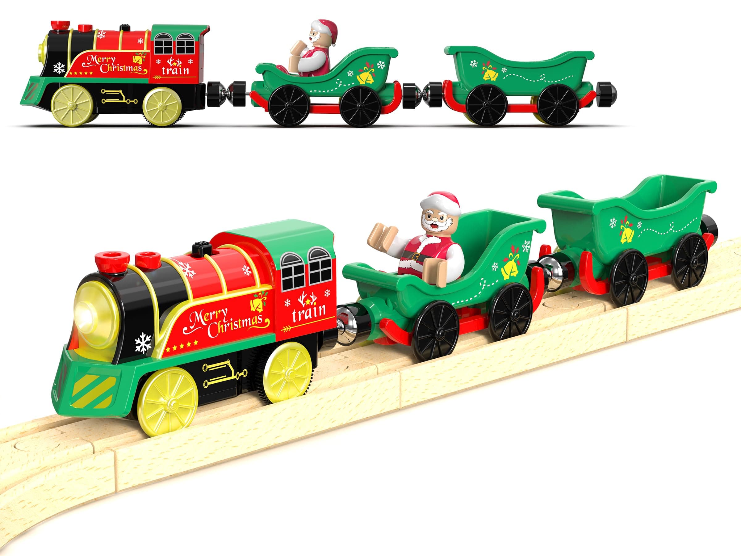 BRIO Christmas / Holiday Train Set (Wooden Railway)