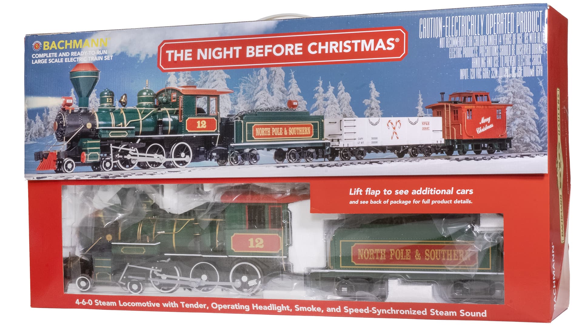 Bachmann “The Night Before Christmas” Ready-To-Run Set (HO Scale)